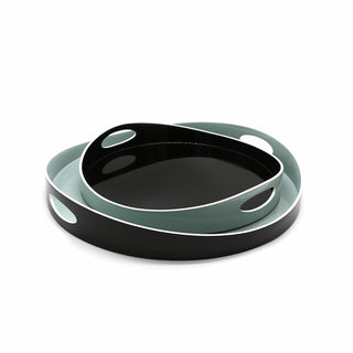 French home decor accessories Basile trays black