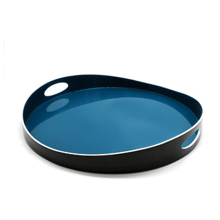 French home decor accessories Basile trays blue