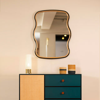 French home decor accessories Noto mirror black interior