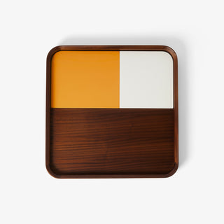 French home decor accessories Sicilia tray yellow alone