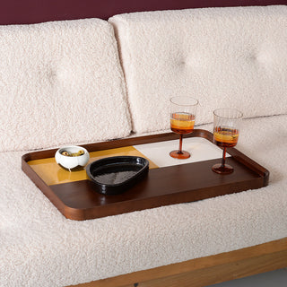 French home decor accessories Sicilia tray yellow aperitif 2