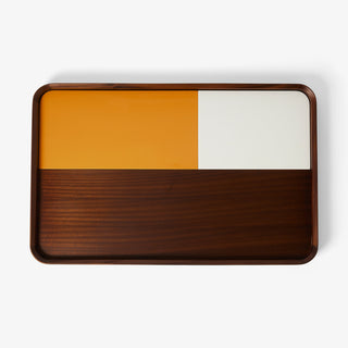 French home decor accessories Sicilia tray yellow large alone