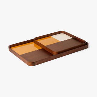 French home decor accessories Sicilia tray yellow set