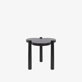 French home decor furniture side table black tall alone