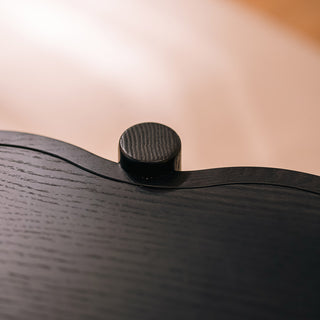 French home decor furniture side tables black detail